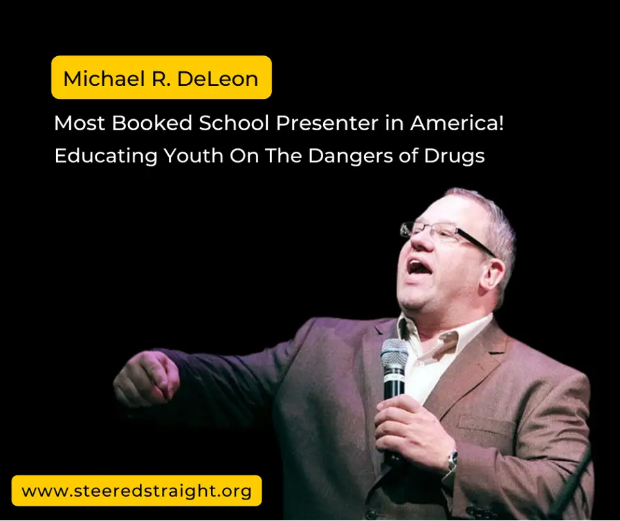 Most booked school presenter in America, Michael DeLeon!